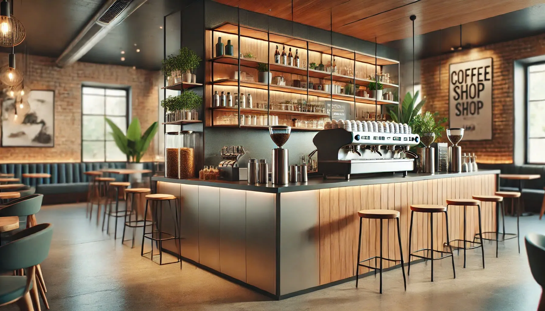 thiết kế quầy pha chế