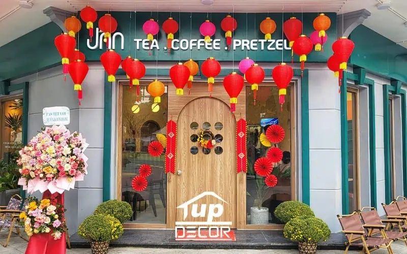 Phong cách vintage trong thiết kế cửa hàng