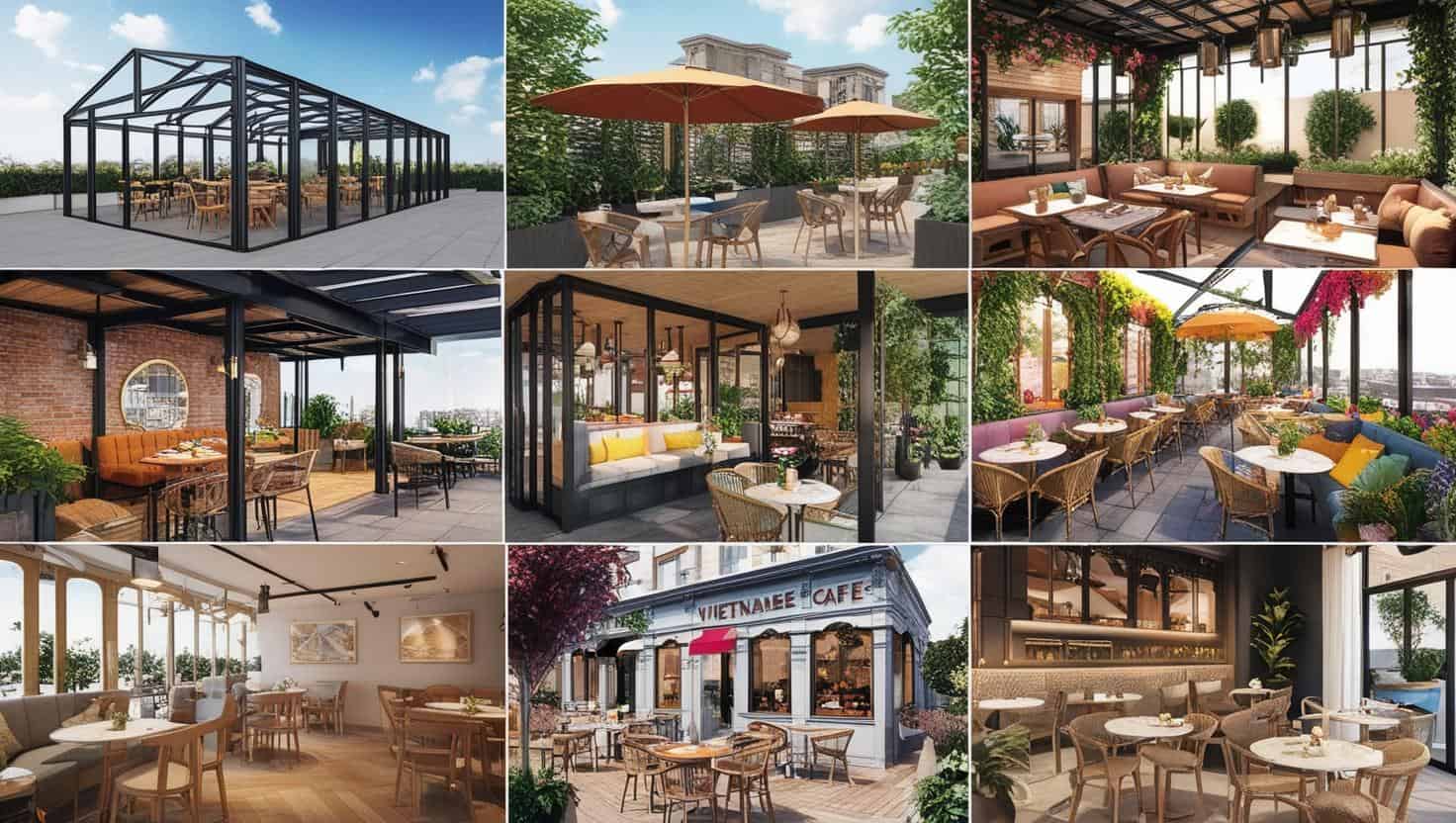 thiết kế thi công nội thất quán cafe (3) thiết kế thi công nội thất quán cafe (3)