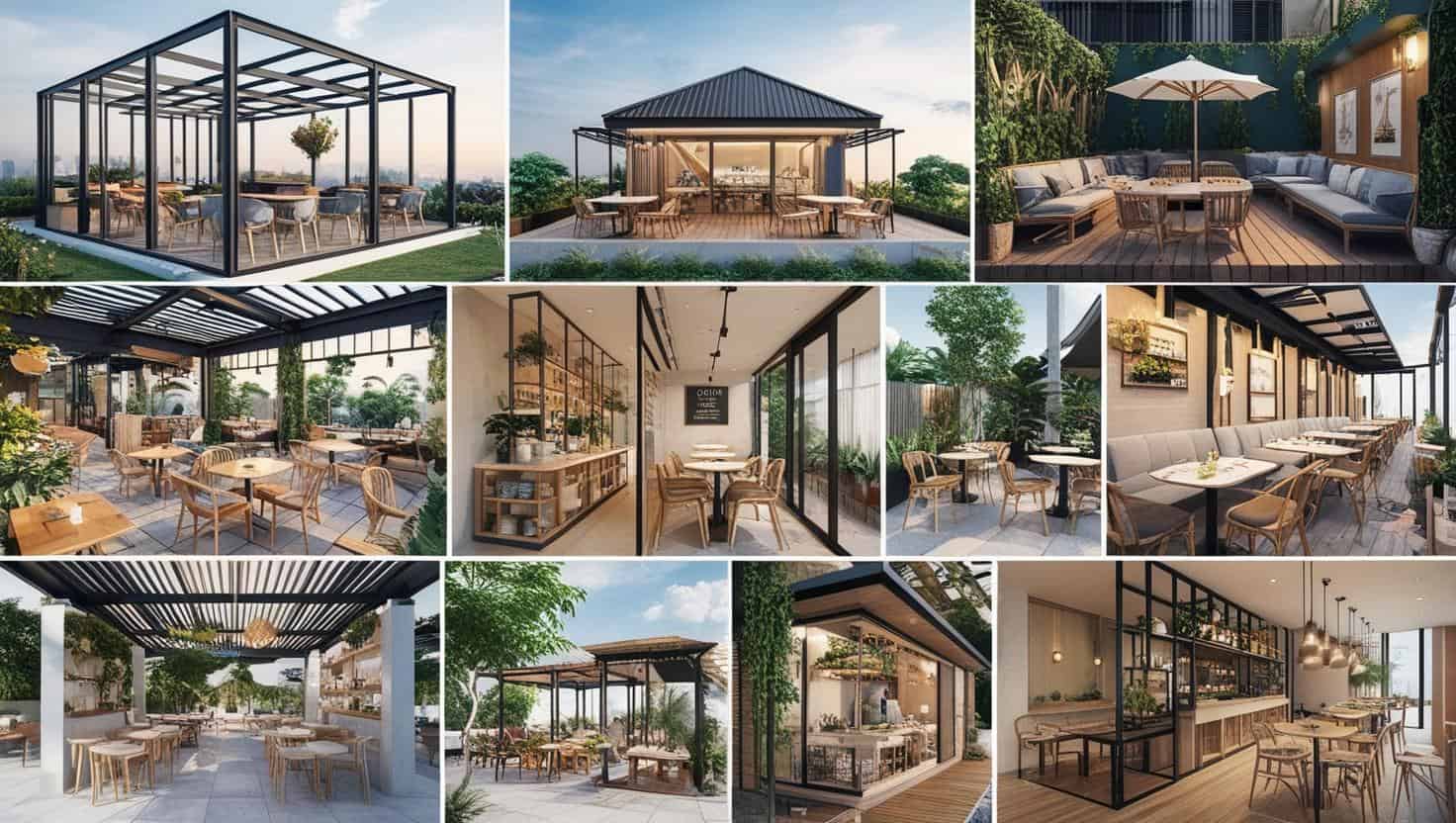 thiết kế thi công nội thất quán cafe (6) thiết kế thi công nội thất quán cafe (6)