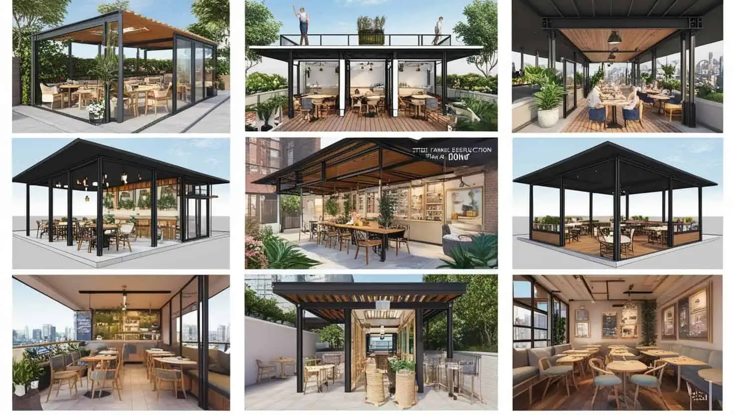 thiết kế thi công quán cafe ngoài trời (2) thiết kế thi công quán cafe ngoài trời (2)