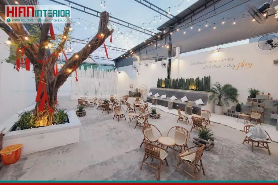 Thiết kế thi công quán cafe