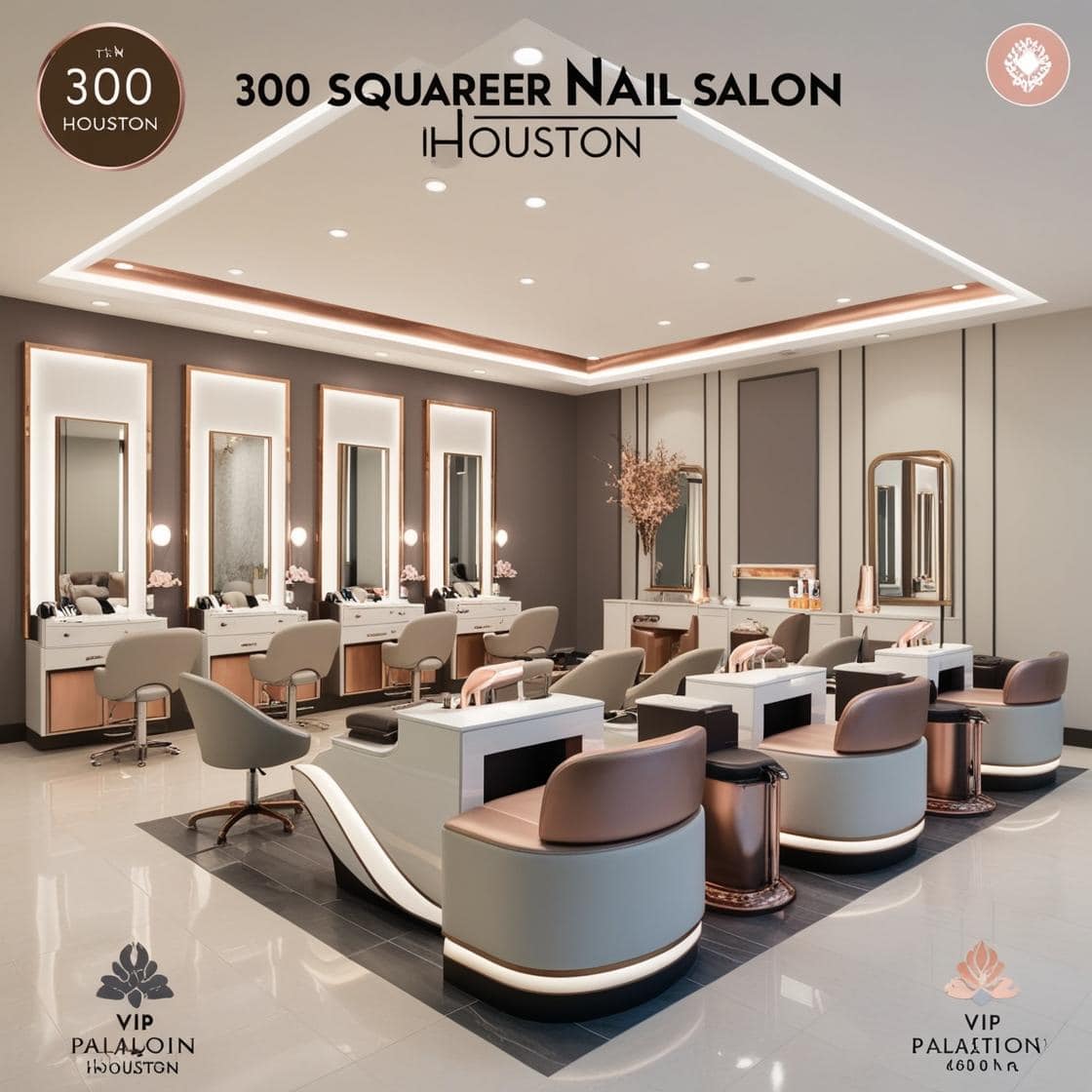 thiết kế tiệm nail tại Houston 300m2_ (3)