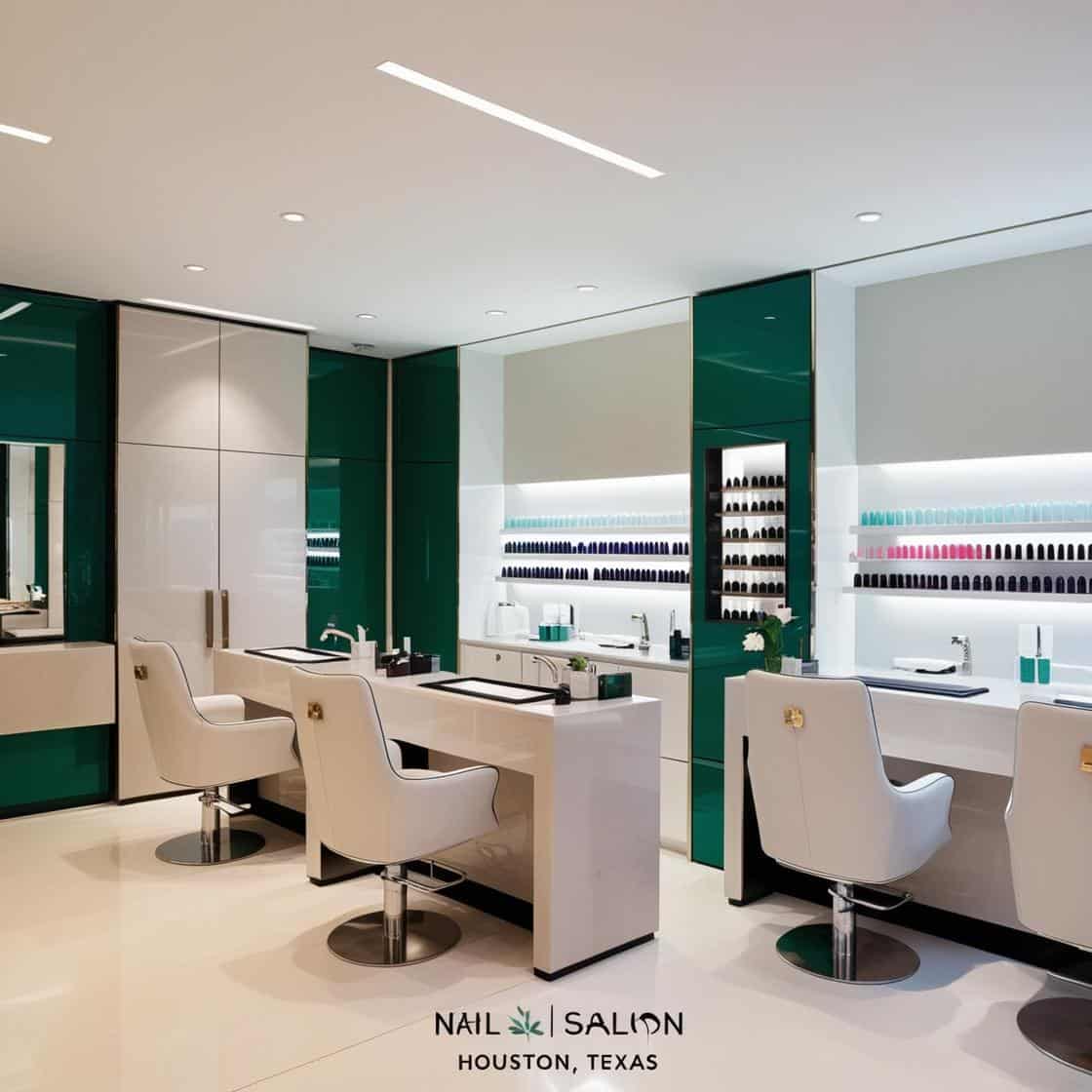 thiết kế tiệm nail tại Houston_