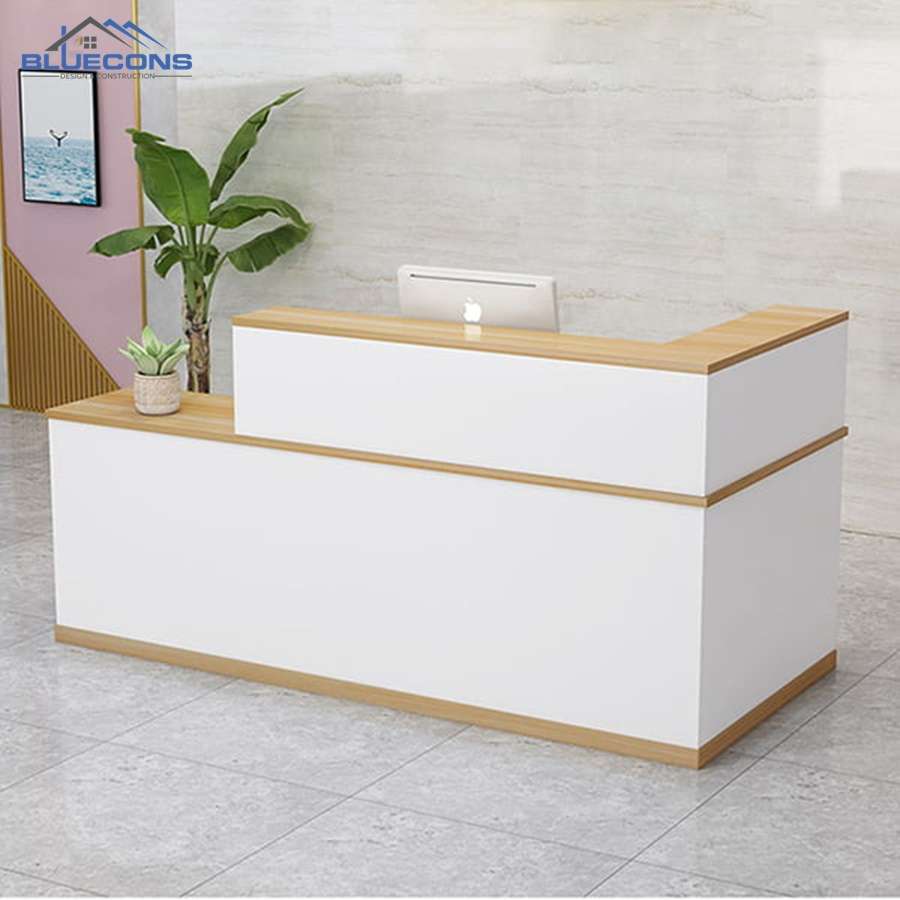 Trang trí quầy lễ tân mini ấn tượng