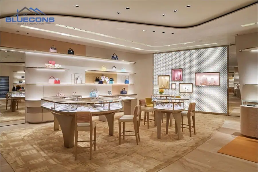 Top 55+ mẫu tủ trưng bày trang sức "Sang Chảnh" và "Hot Nhất" 2024 10 Trưng bày trang sức dạng vòng