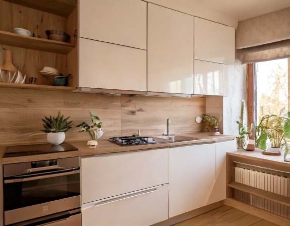 Tủ Bếp Chữ I 2 Tu Bep Chu I 2