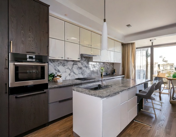 Tủ Bếp Chữ I 5 Tu Bep Chu I 5