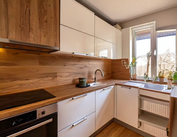 Tủ Bếp Chữ L 5 Tu Bep Chu L 5