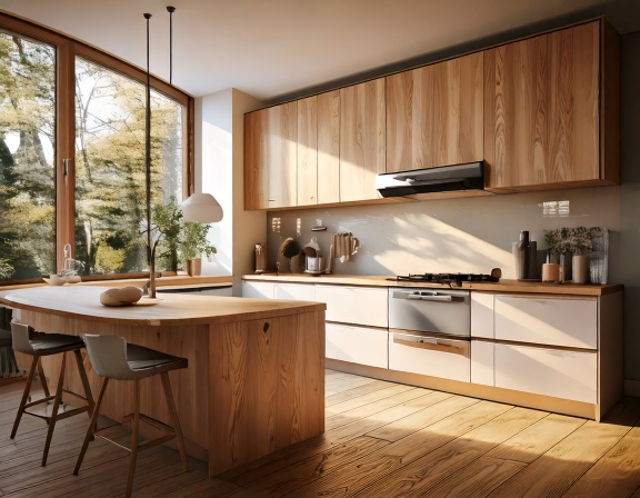 Tủ Bếp Chữ U 2 Tu Bep Chu U 2