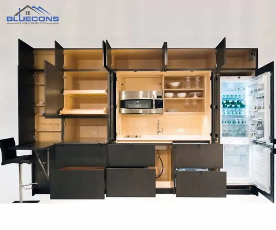 25+ Tủ bếp đóng sẵn giá rẻ đẹp và chất lượng tốt tại Bluecons 5 Mẫu tủ bếp đóng sẵn giá rẻ gỗ công nghiệp