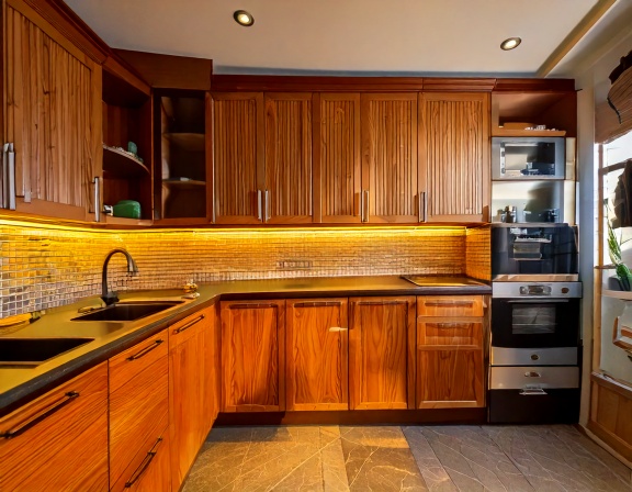 Tủ Bếp Gỗ 3 Tu Bep Go 3