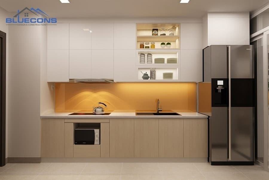 Tủ bếp MFC với độ bền cao