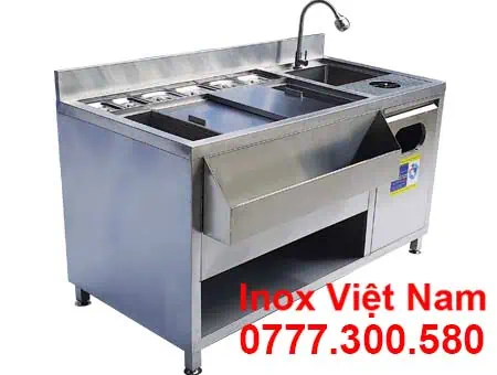 Tủ đá inox quầy bar QB-19