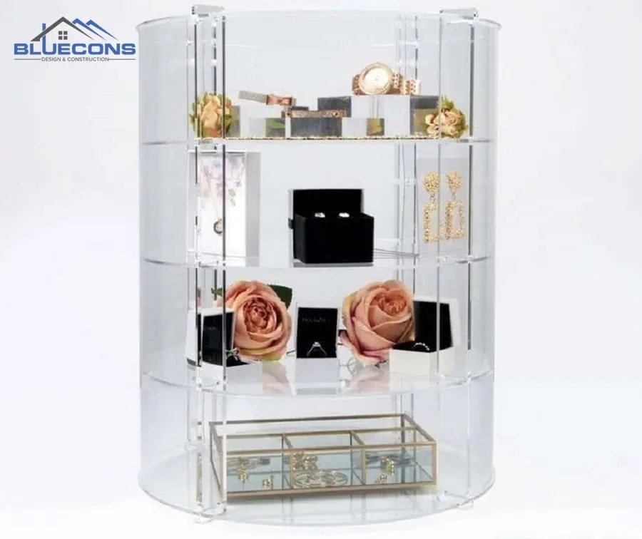 Top 55+ mẫu tủ trưng bày trang sức "Sang Chảnh" và "Hot Nhất" 2024 6 Tủ đựng trang sức mini