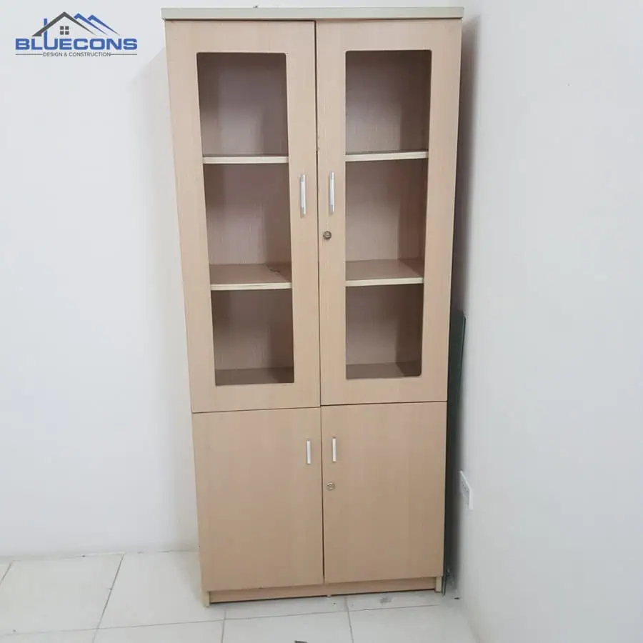 Tủ hồ sơ đẹp gỗ công nghiệp siêu bền, hiện đại tại Bluecons 6 Tủ hồ sơ 2 cánh tiết kiệm không gian lưu trữ