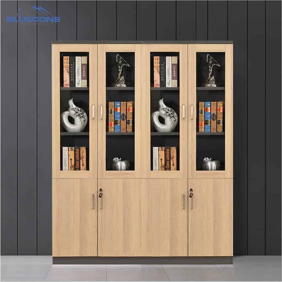 Tủ hồ sơ 4 cánh lưu trữ tối đa nhờ kích thước lớn