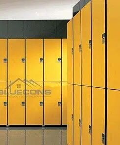 Tủ locker gỗ cho khách sạn TLK008