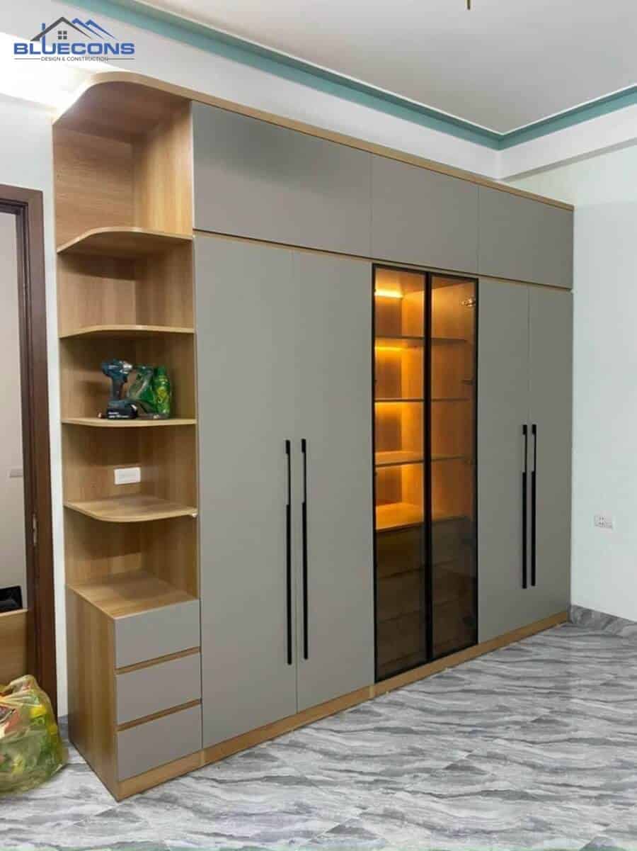 Tủ quần áo MDF