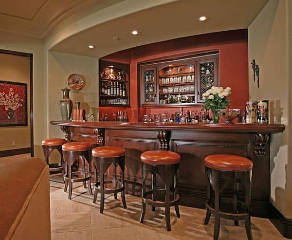 tủ rượu kết hợp quầy bar 5 tủ rượu kết hợp quầy bar 5