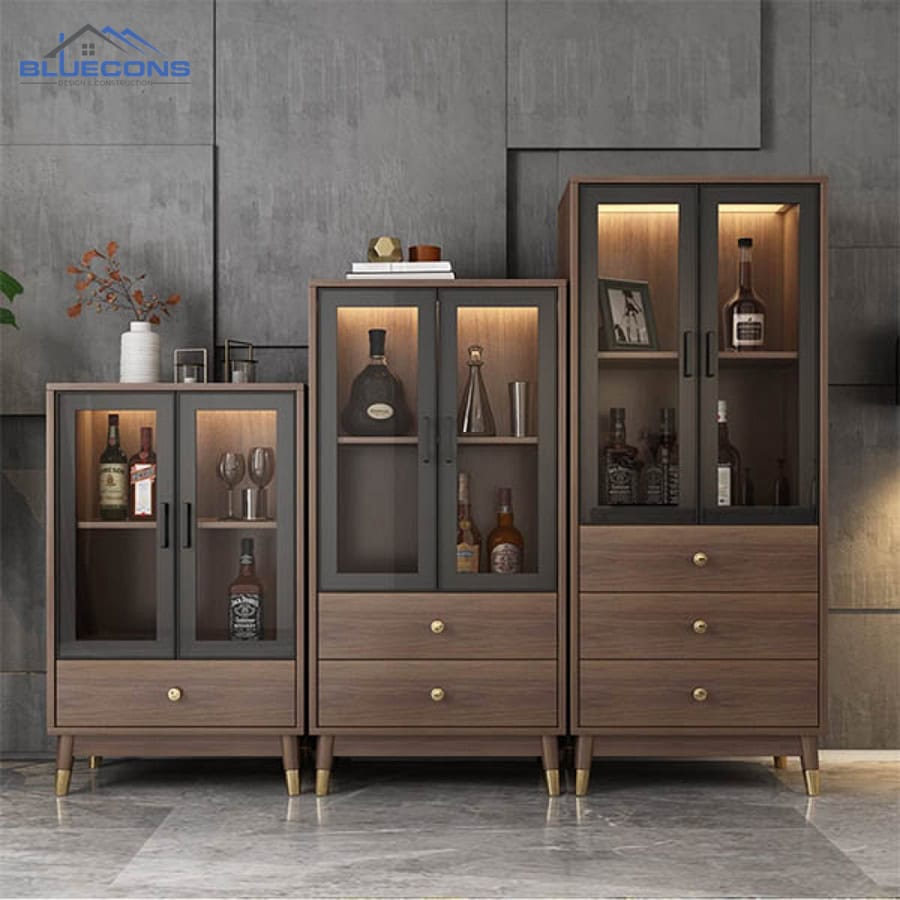Tủ đựng rượu văn phòng nhiều kích thước