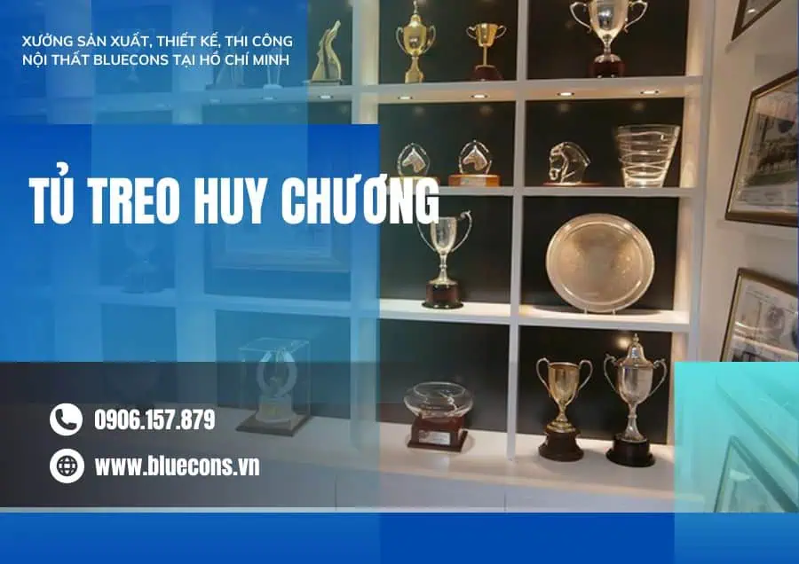 Tủ treo huy chương