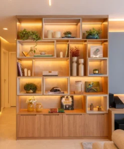 Tủ trưng bày có đèn LED