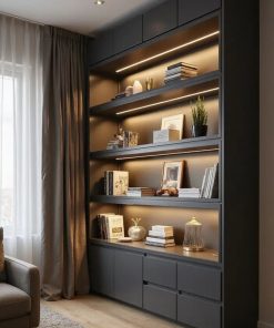 Tủ trưng bày có đèn LED đẹp