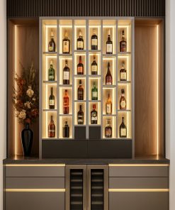 Tủ trưng bày có đèn LED đẹp