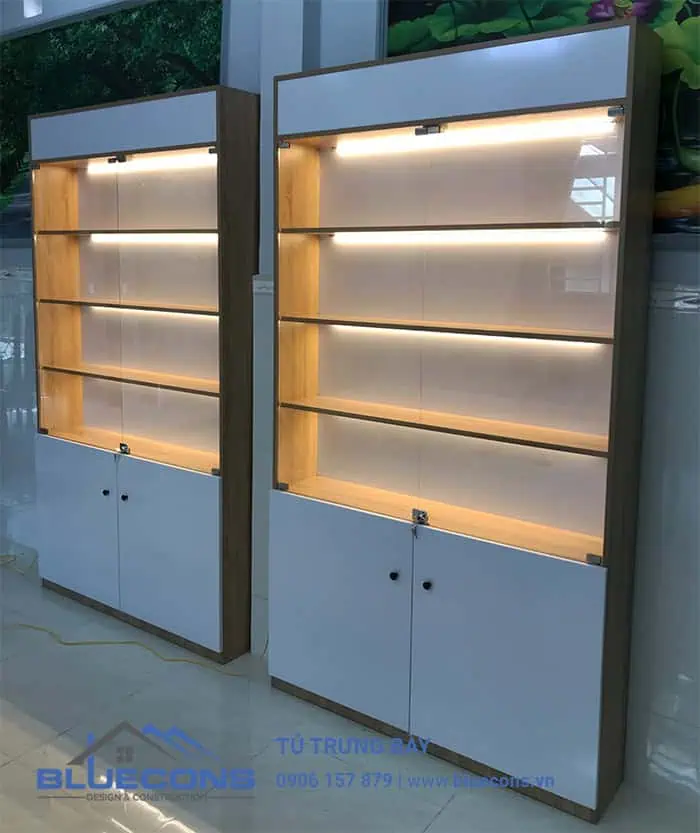 Mẫu tủ trưng bày điện thoại đẹp đẳng cấp nhất hiện nay 7 Mẫu tủ trưng bày điện thoại đẹp đẳng cấp nhất hiện nay