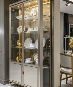 Tủ trưng bày khung nhôm kính