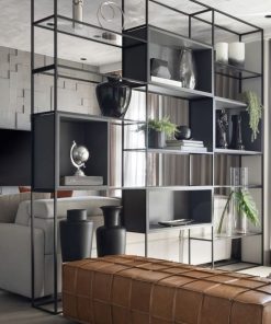 Tủ trưng bày khung sắt