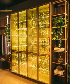 Tủ trưng bày kính LED