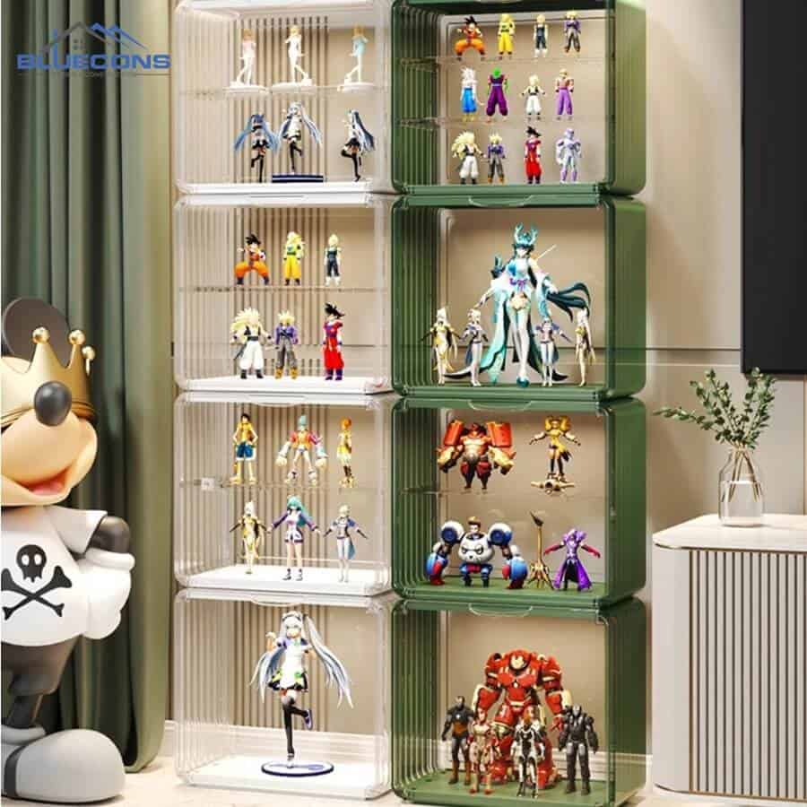 +20 mẫu kệ trưng bày lego đẹp và bắt kịp xu hướng 2024 13 Kệ trưng bày lego bằng nhựa độ bền cao