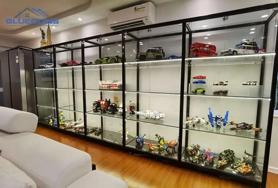 +20 mẫu kệ trưng bày lego đẹp và bắt kịp xu hướng 2024 4 Tủ trưng bày lego cho không gian gọn gàng