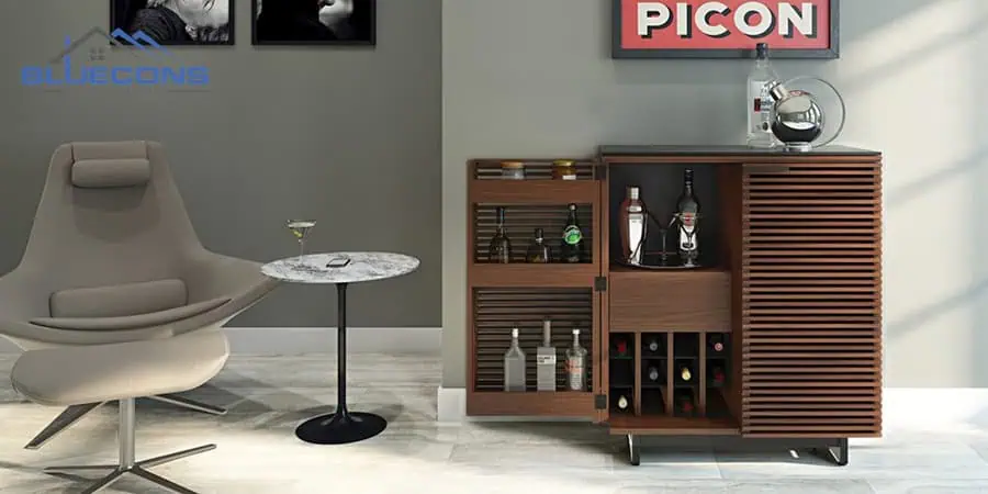 +15 mẫu tủ chưng rượu mẫu mã đẹp, độc đáo và giá rẻ nhất 3 Tủ trưng bày rượu mini đẹp mắt