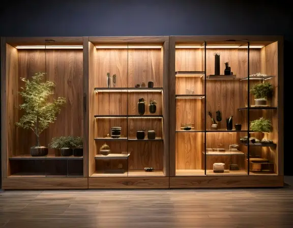 Tủ trưng bày sản phẩm showroom