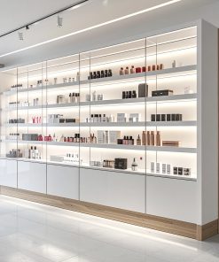 Tủ trưng bày shop mỹ phẩm