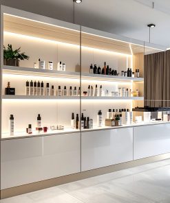 Tủ trưng bày shop mỹ phẩm