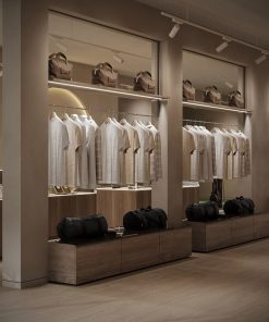 Tủ trưng bày shop thời trang