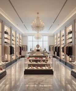 Tủ trưng bày shop thời trang