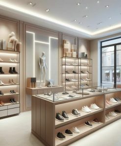 Tủ trưng bày shop thời trang