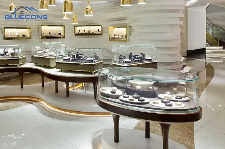 Top 55+ mẫu tủ trưng bày trang sức "Sang Chảnh" và "Hot Nhất" 2024 16 Tủ trưng bày trang sức kim loại