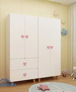 Tủ đựng quần áo cho bé TQA007