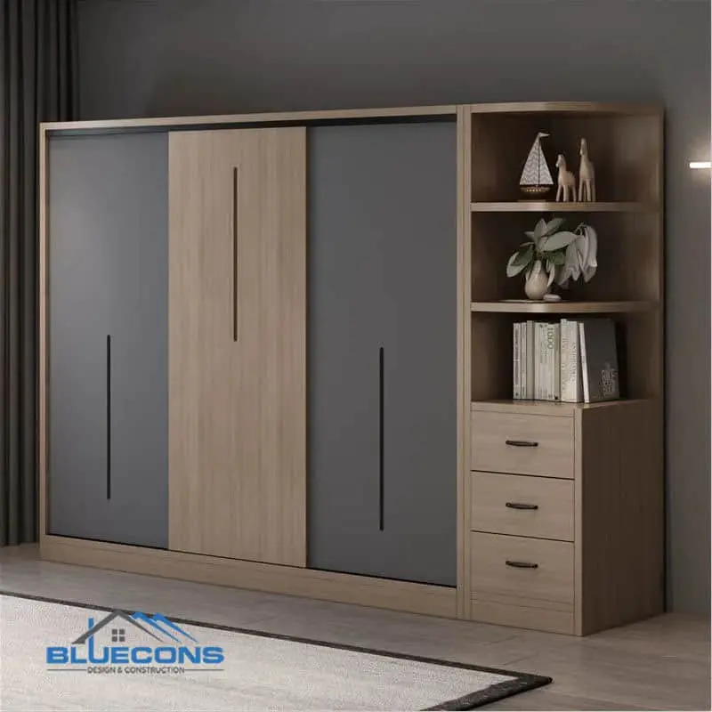 Tủ quần áo gỗ công nghiệp TQA004