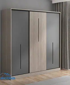 Tủ quần áo gỗ công nghiệp TQA004