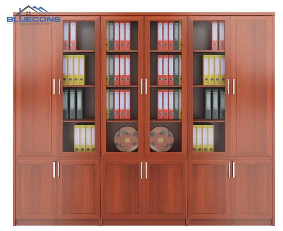 Tủ hồ sơ đẹp gỗ công nghiệp siêu bền, hiện đại tại Bluecons 4 Vì sao nên sử dụng tủ hồ sơ đẹp bằng gỗ công nghiệp