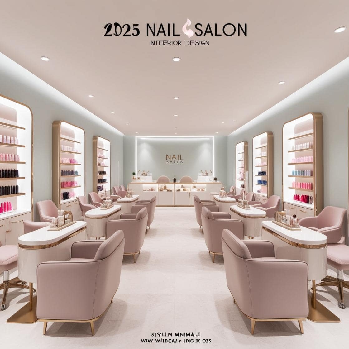 xu hướng thiết kế nội thất nail salon năm 2025_ (10)