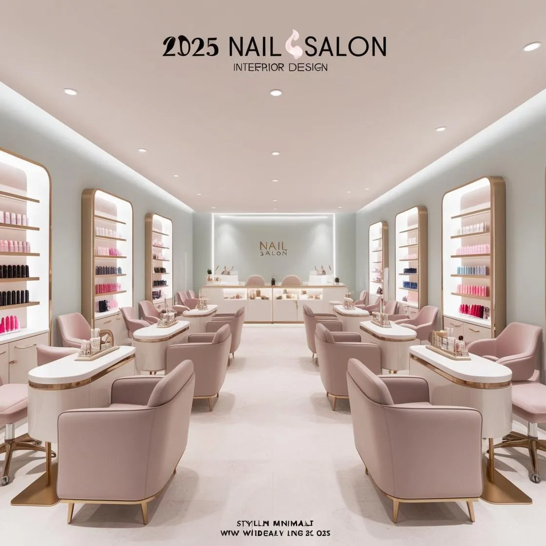 Xu Hướng Thiết Kế Nội Thất Nail Salon Năm 2025 10 xu hướng thiết kế nội thất nail salon năm 2025_ (10)
