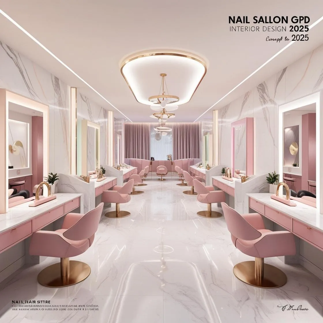 Xu Hướng Thiết Kế Nội Thất Nail Salon Năm 2025 8 xu hướng thiết kế nội thất nail salon năm 2025_ (8)
